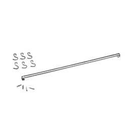 Barra 4 Ganchos 60cm Inox
