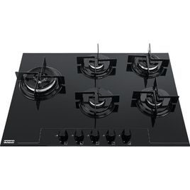 Cooktop a Gás Glass Franke 75x52 c/ 5 Queimadores