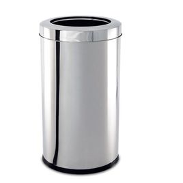 Lixeira com Aro 21,2L Inox