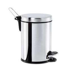 Lixeira com Pedal e Balde 3L Inox
