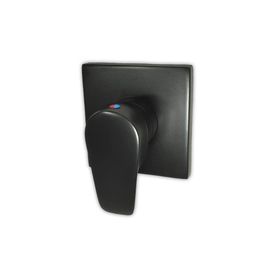 Misturador Monocomando para Chuveiro Led Preto Fosco