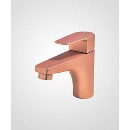 Misturador Monocomando para Lavatório de Mesa Bica Baixa Led Rose Fosco