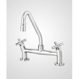 Misturador para Cozinha de Mesa Slim Cross Cromado