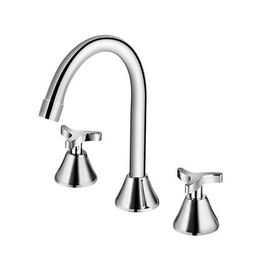 Misturador para Lavatório de Mesa Bica Alta Trio Cromado