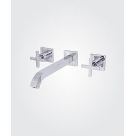 Misturador para Lavatório de Parede New Quadra Cromado