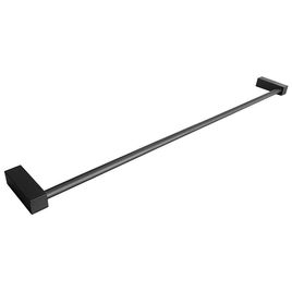 Porta Toalha 60cm Spot Preto Fosco