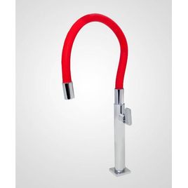 Torneira para Cozinha de Mesa Bica Alta Dom Vermelho