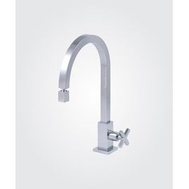 Torneira para Cozinha de Mesa New Quadra Cromado