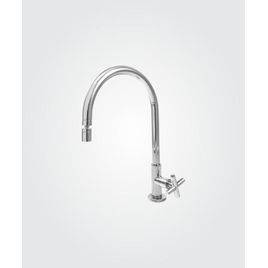 Torneira para Cozinha de Mesa Titanio Cromado