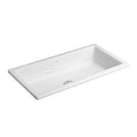 Cuba de Sobrepor Retangular Branco - L.1070.17