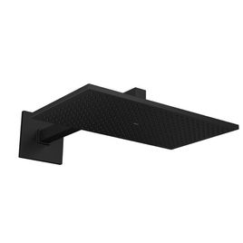 Chuveiro de Parede com Tubo Unic 40 cm Black Matte