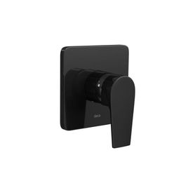 Acabamento Monocomando para Chuveiro Baixa/Alta Pressão Level Black Noir