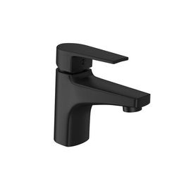 Misturador Monocomando para Lavatório de Mesa Bica Baixa Level Black Matte