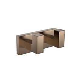 Cabide Duplo Quadratta Corten