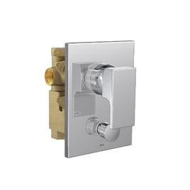 Misturador Monocomando 4 vias de Chuveiro com Desviador para Banheira Unic Cromado