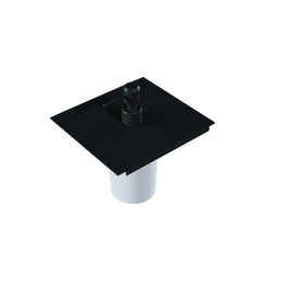 Dispenser para Sabão Liquido e Apoio de Esponja 15cm Black