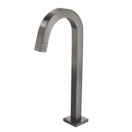 Torneira para Lavatório de Mesa Bica Alta Tube Dark Antracite