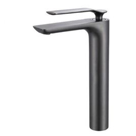 Misturador Monocomando para Lavatório de Mesa Bica Alta Rainbow Gunmetal