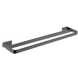 Porta Toalha Duplo Rainbow Gunmetal