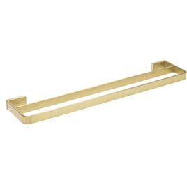 Porta Toalha Duplo Rainbow Brushed Gold