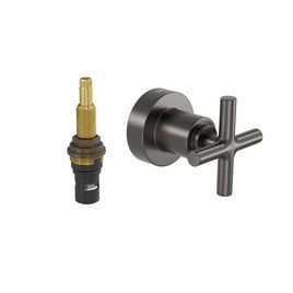 Acabamento para registro de pressão 1/2 e 3/4 Duna Clássica Dark Antracite