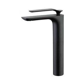 Misturador Monocomando para Lavatório de Mesa Bica Alta Rainbow Matt Black