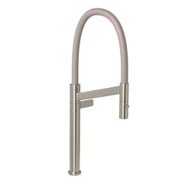 Torneira para Cozinha de Mesa Colore Inox e Fendi
