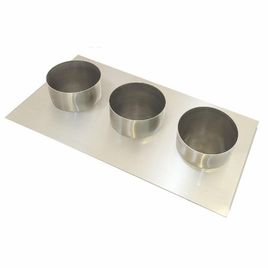 Porta Talheres 30cm Inox