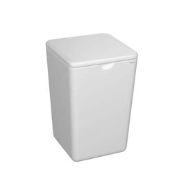 Lixeira Quadrada Senses Branco Fosco