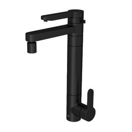 Misturador Monocomando para Cozinha de Mesa com Filtro Twin Black Matte