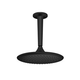Chuveiro com Tubo de Teto Jader Almeida Black Matte