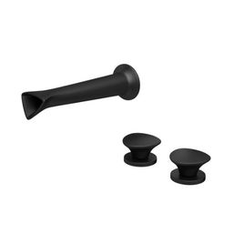 Misturador para Lavatório de Parede Jader Almeida Black Matte