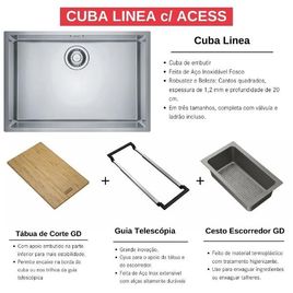 Cuba Línea 60x40 com Acessórios