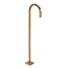 Torneira para Lavatório de Piso Curva Tube Red Gold