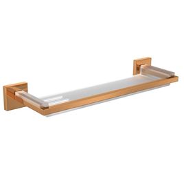 Prateleira em Resina Clean Red Gold