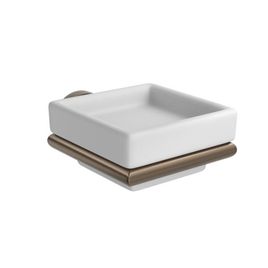 Saboneteira de Parede Com Louça Slim Corten