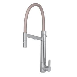Misturador Monocomando para Cozinha de Mesa com Filtro Twin Colore Cromado e Fendi