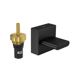 Acabamento para Registro de Pressão 1/2 e 3/4 Polo Black Matte