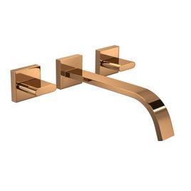 Misturador para Lavatório de Parede Polo Red Gold
