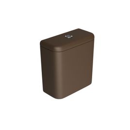 Caixa Acoplada Touchless Carrarra/Nuova Marrom Fosco - CD.11T.22