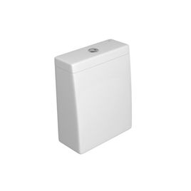 Caixa Acoplada com Acionamento Duo Lk Branco e Cromado - CD.23F.17