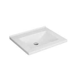 Cuba de Sobrepor com Mesa Branco - L.940.17