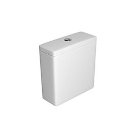 Caixa Acoplada com Acionamento Duo Quadra/Polo/Piano/Unic/Axis/Living Branco e Cromado - CD.21F.17