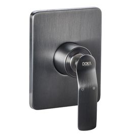 Misturador Monocomando para Chuveiro Alta/Baixa Pressão Base Docol Rainbow Gunmetal