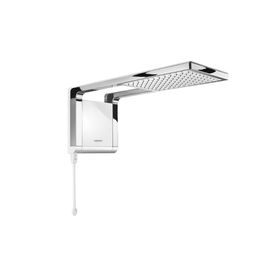 Chuveiro Acqua Storn Ultra Eletrônico 220V 6800W Branco e Cromado