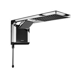 Chuveiro Acqua Duo Ultra Eletrônico Com Ducha 220V 6800W Preto e Cromado