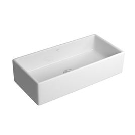 Cuba de Apoio Retangular Branco - L.107.17