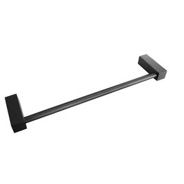 Porta Toalha 30cm Spot Preto Fosco