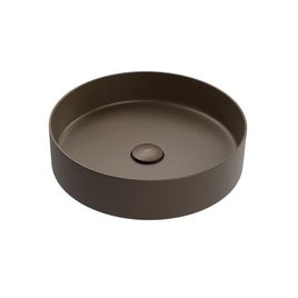 Cuba de Apoio Redonda com Válvula Corten - LI.12037.CT.MT.VAL