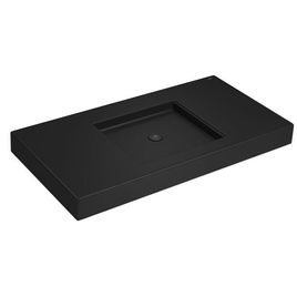 Cuba de Apoio Retagular com Mesa Ébano Fosco - L.13112.M.94